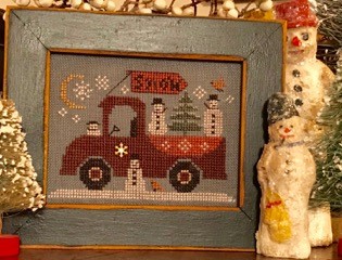 Traveling Snowmen Truck